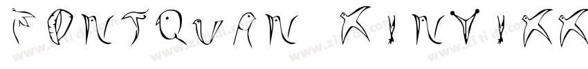 Fontquan XinYixxiang字体转换